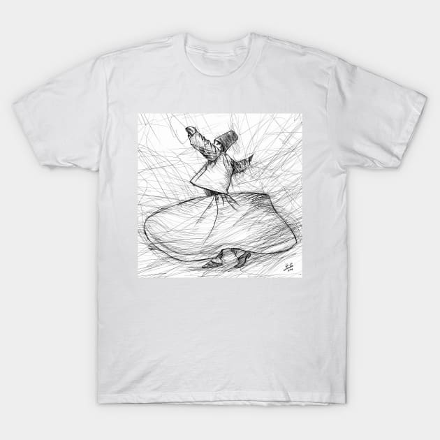 INK SUFIS .1 T-Shirt by lautir